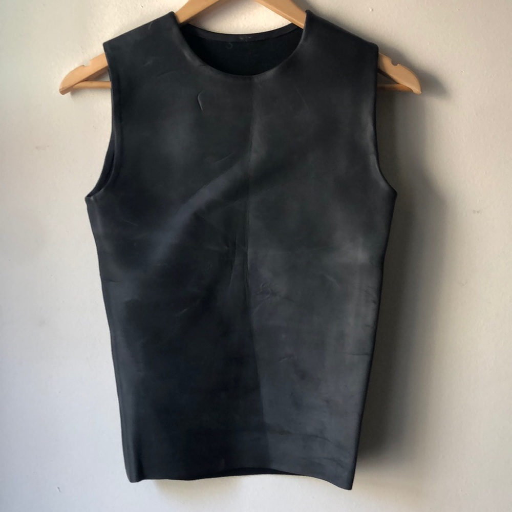 Rubber vest